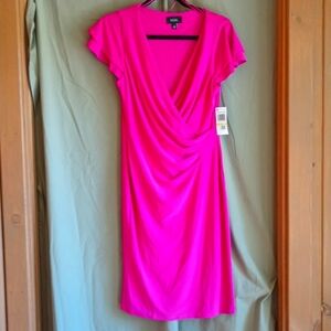 MSK Knit Sheath, Cap Sleeves size Medium